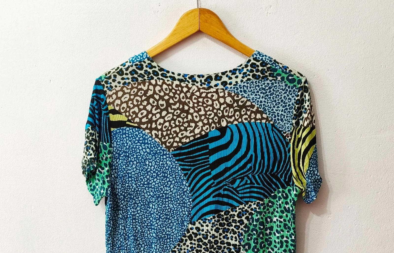 Egatex blauwe zomerjurk voor dames maat L – photo 7